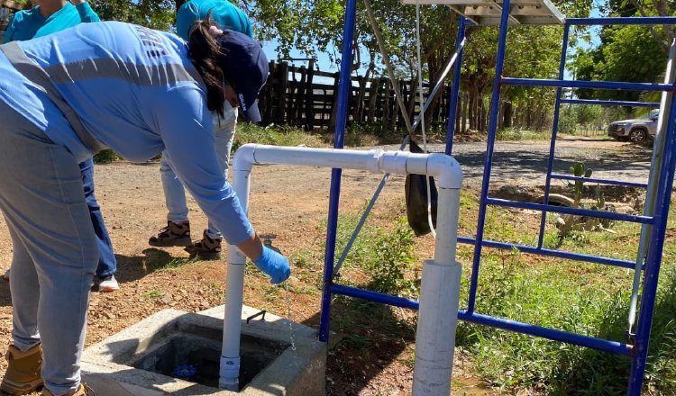 Este miércoles terminó la desinfección en varios puntos de Chitré Cortesía