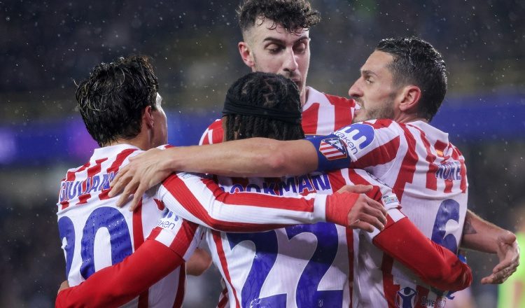 Atlético Madrid se enfrenta a Brujas. Foto: EFE