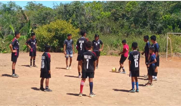 Los jóvenes jugadores practican en diferentes categorías.  Fotos: Melquiades Vásquez A.