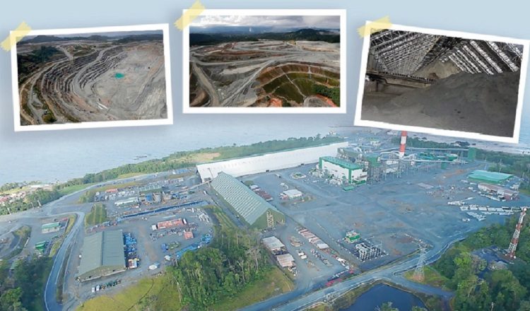 La empresa Cobre Panamá recibió la autorización del Gobierno para exportar el material rocoso ya extraído de la mina.  Epasa