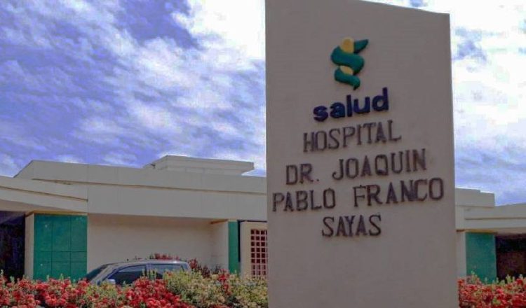 El hospital se ubica en la entrada de la cabecera santeña.  Archivo