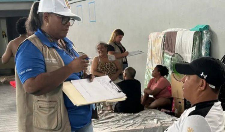 Las familias también están siendo atendidas por la alcaldía. Cortesía