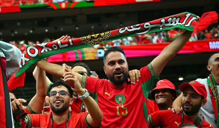 Aficionado de Marruecos Foto:EFE