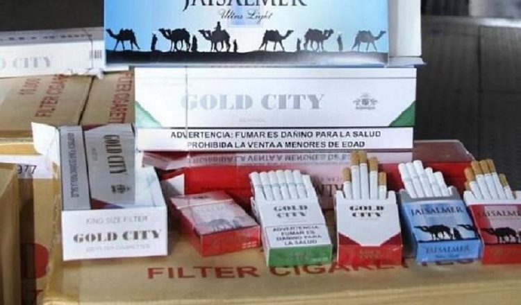Los productos de mayor falsificación y tráfico son: cigarrillos, alcohol, champú, pasta de dientes, animales silvestres, entre otros.  Archivo 