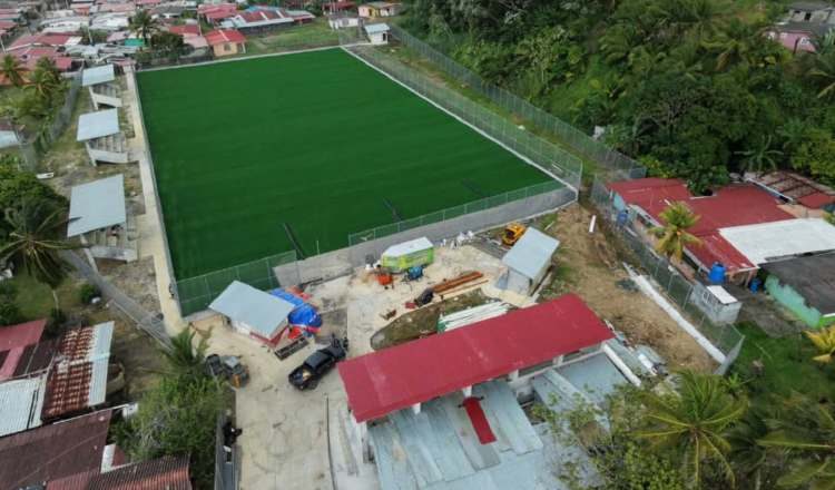 Complejo Deportivo en Colón. Foto: Diómedes Sánchez S.