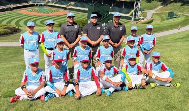 Equipo de Panamá (Doleguita) listo para enfrentar a Panamá. Foto: @pequenasligaspanama