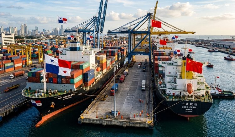 Las tensiones diplomáticas y comerciales entre la República Popular China y Panamá alcanzan su punto más crítico tras el fallo de inconstitucionalidad. Imagen generada con IA