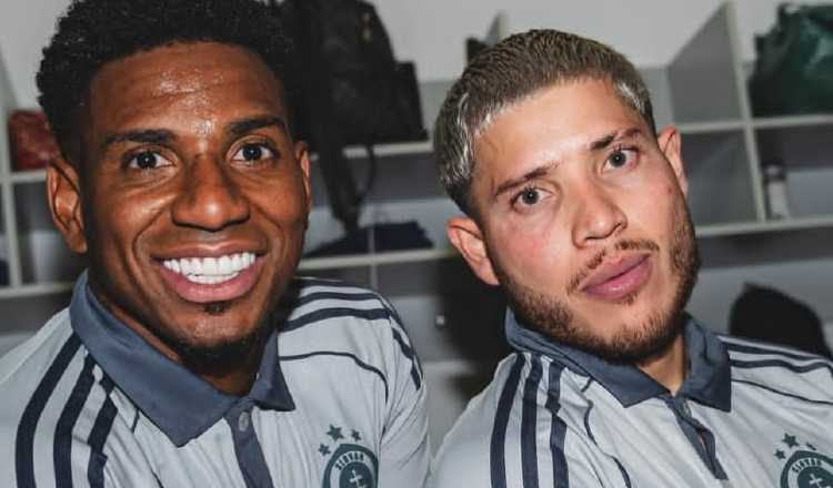 Blackman y  Martínez Foto: Instagram