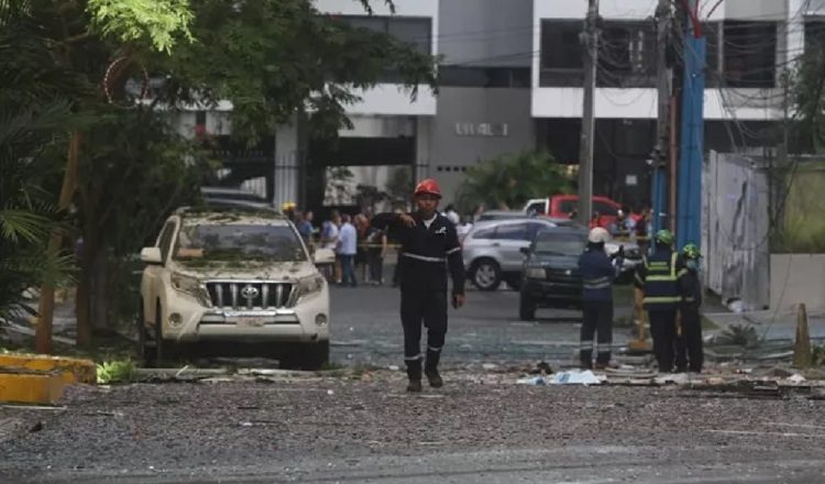 El informe administrativo preliminar de los bomberos sobre la explosión en el PH Urbana adelantó conclusiones que resultaron contrarias a las pericias científicas.  Cortesía 