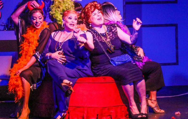 Una escena de 'La madre que me parió'. Foto: Cortesía Teatro La Estación.