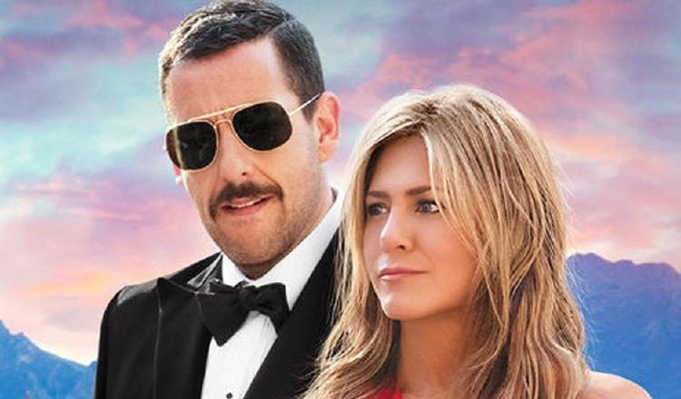 Adam Sandler y Jennifer Aniston.
