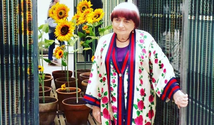 Agnès Varda cumplió 90 años en 2018.  Foto: Instagram