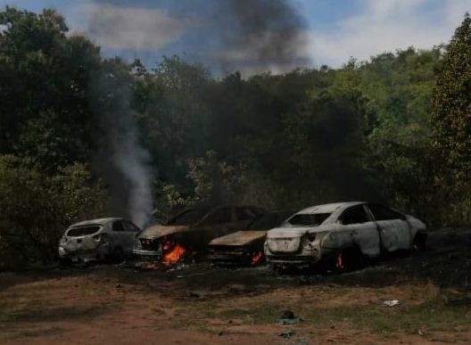 Se conoció que no hubo heridos producto del incendio.Foto/Melquiades Vásquez