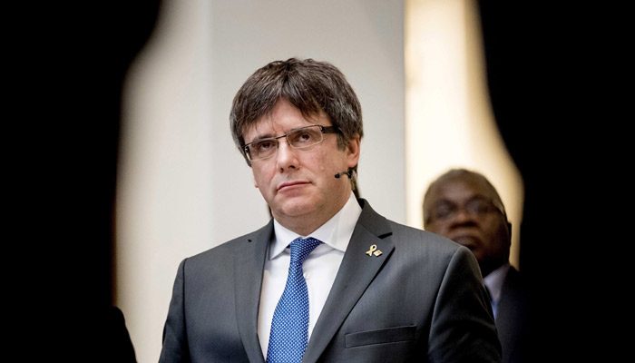 "La figura insigne del referéndum de independencia extraoficial de Cataluña ha estado viviendo en el exilio en Bélgica desde que huyó del país para evitar el arresto de las autoridades españolas". FOTO/EFE