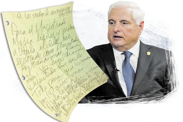 En otra carta Martinelli señaló: "La tortuga psicópata solo desea mantenerme preso, envuelto en un sistema sin ninguna prueba, pero sí preso para no poder hacer política".