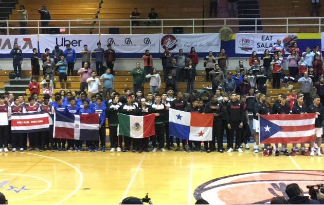 Equipos que participan en el Centrobasket U15. Foto:Fepaba