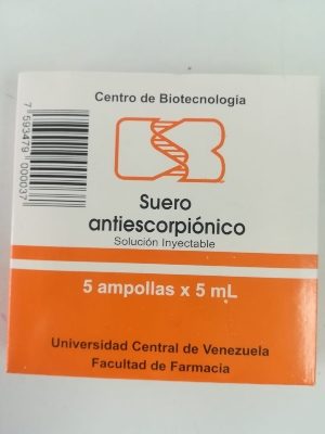 Las instalaciones de Salud de la provincia cuentan con el suero antiescorpiónico para tratar a personas con picaduras de estos arácnidos. Foto/Thays Domínguez