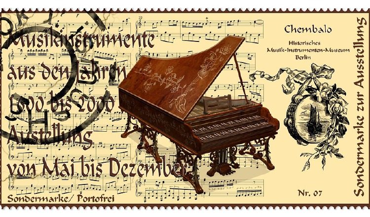 El clavecín fue uno de los instrumentos de la época colonial. Foto: Pixabay