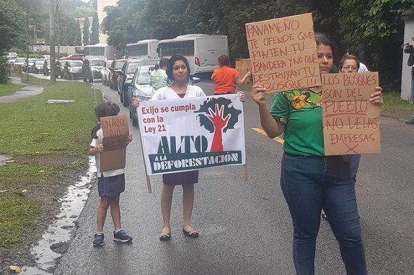 La construcción del colegio ha generado rechazo de los residentes de Clayton. Foto de archivo