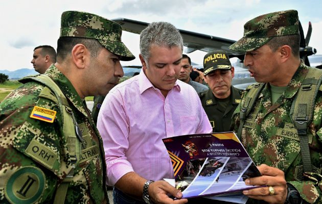 El jefe de Estado señaló que esa Fuerza de Despliegue Rápido se sumará al trabajo que vienen haciendo el Ejército, la Policía y la Fiscalía para derrotar la violencia y lograr que en la región "se imponga" la Constitución.