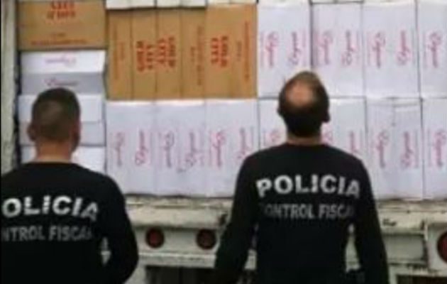 La gran sorpresa fue la cantidad de cigarrillos de diferentes marcas. 