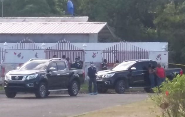  Sitio donde mataron a Carlos Josue Canoon. Foto: Diómedes Sánchez. 