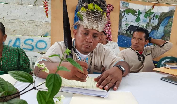 El rey naso, Reynaldo Santanta, buscará apoyo internacional. Cortesía
