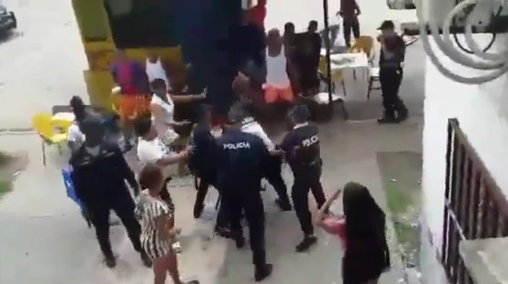 El caos y la inseguridad reinó por varios minutos en el corregimiento de Curundú.