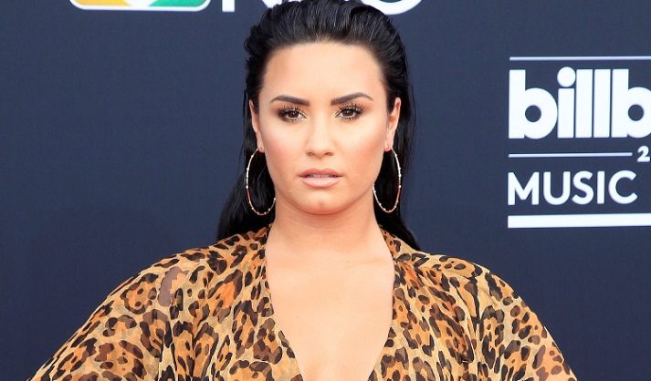 Cantante Demi Lovato. 