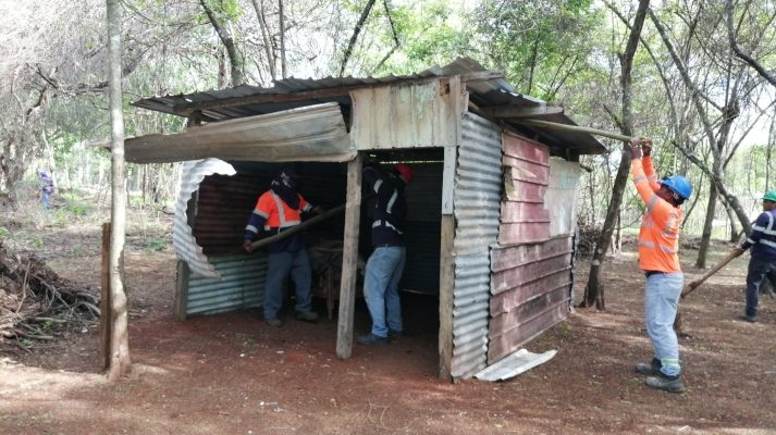 La dirigencia de los precaristas alegan que los terrenos se han mantenido ociosos por más de 30 años. Foto/Eric Montenegro