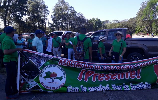No han recibido respuesta por parte del Ministerio de Educación, en Chiriquí. 
