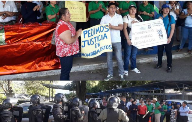  Gobierno está presionando para "legalizar nombramientos [permanentes] sin ir a concurso".