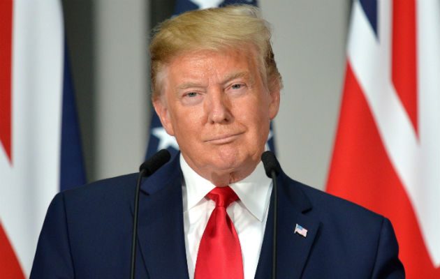 "Me presento ante ustedes -añadió- para lanzar oficialmente mi campaña para un segundo mandato como presidente de Estados Unidos".