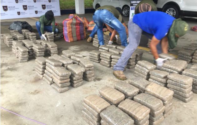 La droga en Capira fue ubicada mediante tarea de patrullaje.  