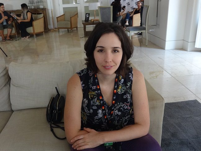 Antonella Sudasassi Furniss, guionista y directora de "El despertar de las hormigas". Foto: Rosalina Orocú  Mojica.