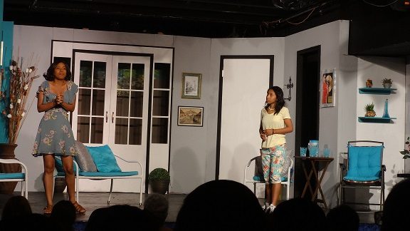 Escena de "Cuando nace una estrella" en cartelera en Teatro El Ángel hasta el 19 de mayo de martes  a domingo. Foto: Rosalina Orocú Mojica