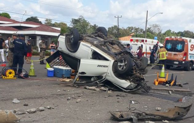 10 heridos y una víctima fatal en Chiriquí. Foto/Redes Sociales