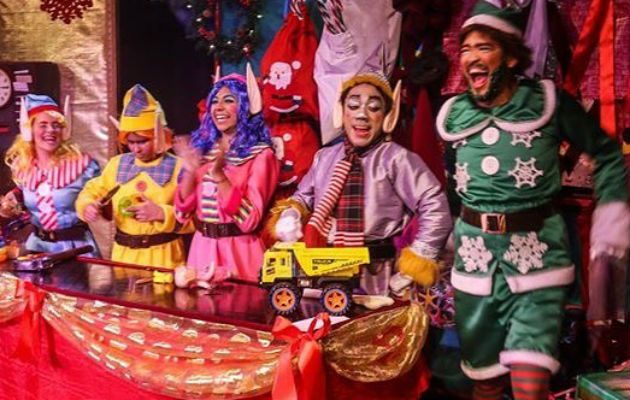 Con dirección de Tatiana Salamín, Teatro La Estación está presentando 'El Elbo de Santa'. Foto: Cortesía.