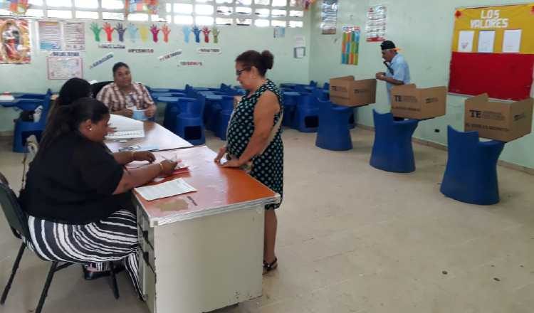 En tres corregimientos del país se estarán realizando votaciones de desempate en este domingo. Foto de archivo