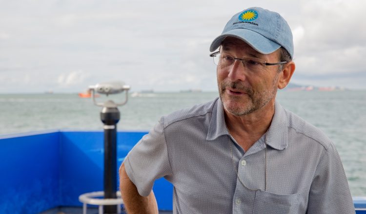 Héctor Guzmán, científico del Smithsonian en Panamá. Ana Endara/Smithsonian