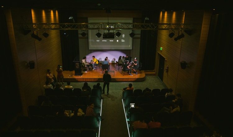 Durante otras actividades sobre animación.