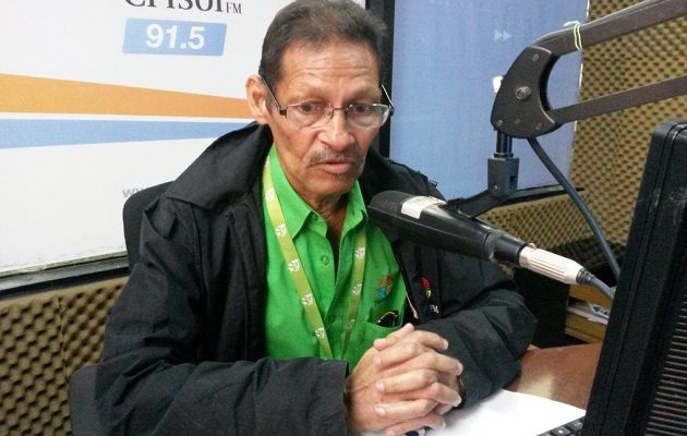 Gaspar Mendizábal en una transmisión.