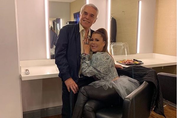 Enrique Guzmán y su Alejandra Guzmán.