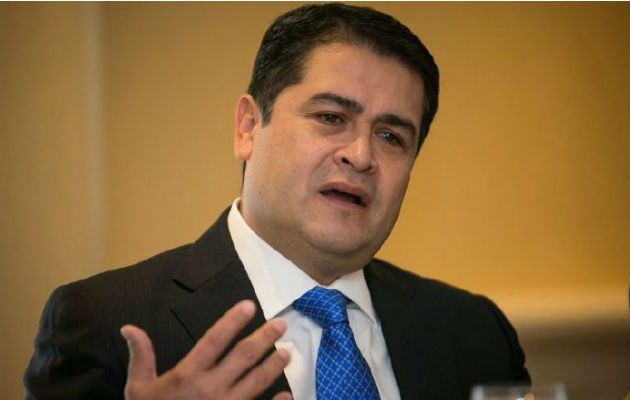 Juan Orlando Hernández, presidente de Honduras. Foto/EFE
