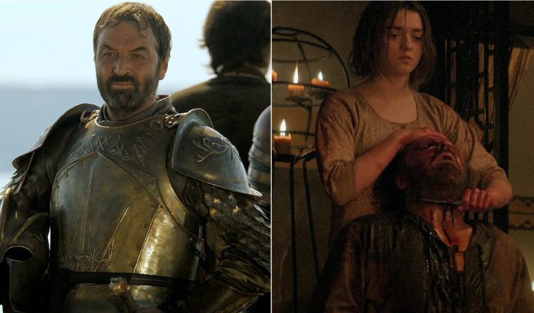 Ian Beattie como  "Ser Meryn Trant".  