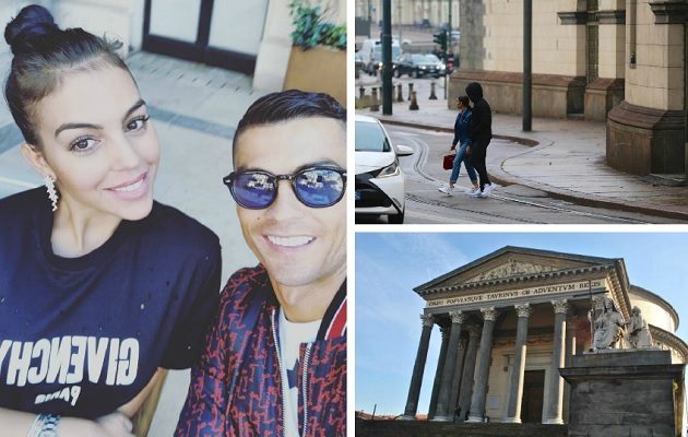 Cristiano y Georgina viven juntos en Turín.