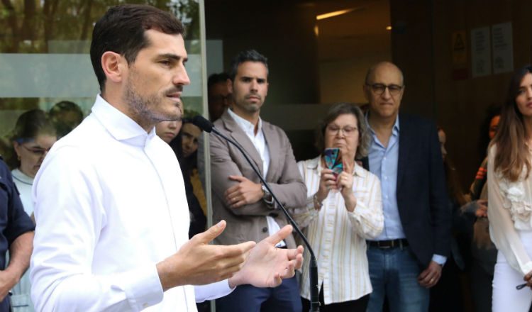 Iker Casillas. Foto:EFE