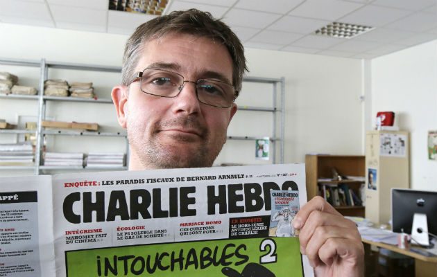 Stephane Charbonnier, director del diario. Foto/ AP