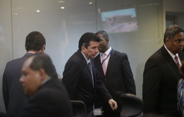 El exmagistrado salió afectado por la sentencia. Foto/Víctor Arosemena