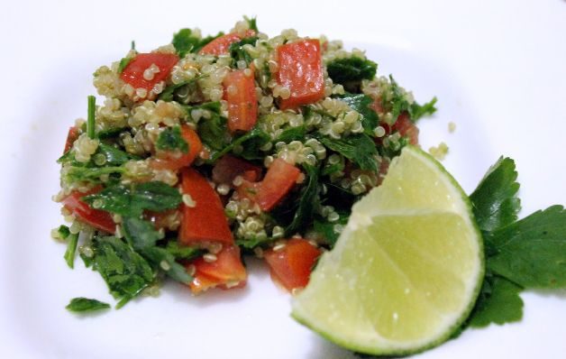 Ensalada de quinua con taboule 